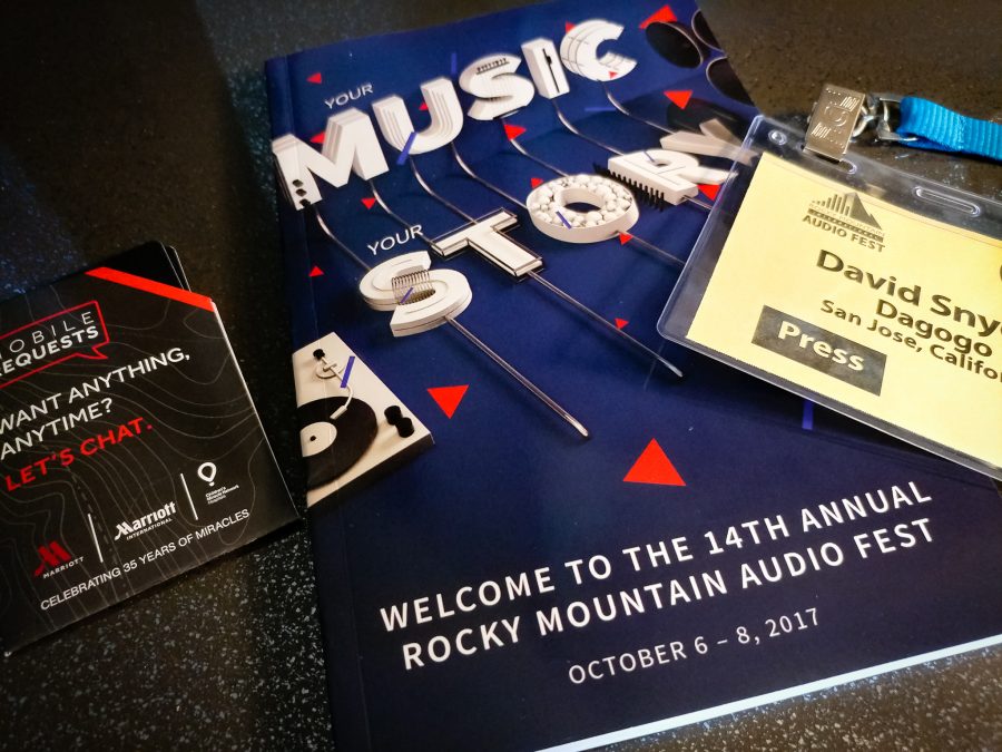 Rocky Mountain Audio Fest Thursday Audio Notes